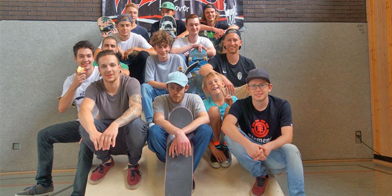 Skateboardkreismeister kommen aus der Homburgstadt: Christopher Schmeer und Tobias Kaminski machen die Titel unter sich aus