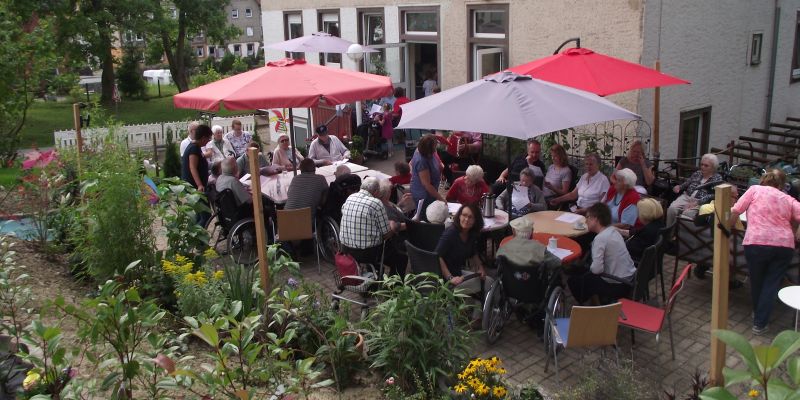 Sommerfest im Seniorendomizil Haus Charlotte