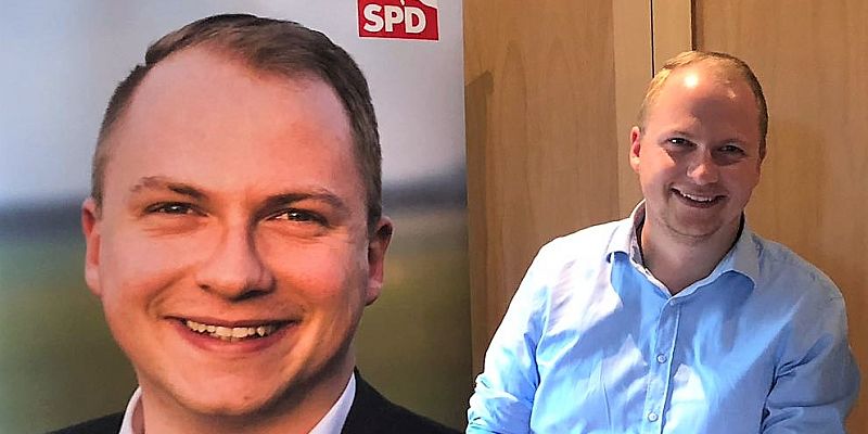 Kandidat Alexander Müller ist „Auf ein Wort“ in Deensen
