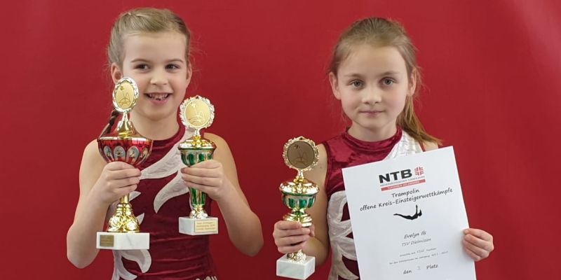 Kreis-Einsteiger-Wettkämpfe im Trampolin - Lana Ils als beste Nachwuchsturnerin
