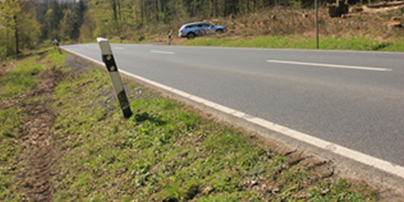 Verkehrssicherungsarbeiten an der L 484 Roter Fuchs/Holzen abgeschlossen - Forstamt Grünenplan gibt freie Fahrt
