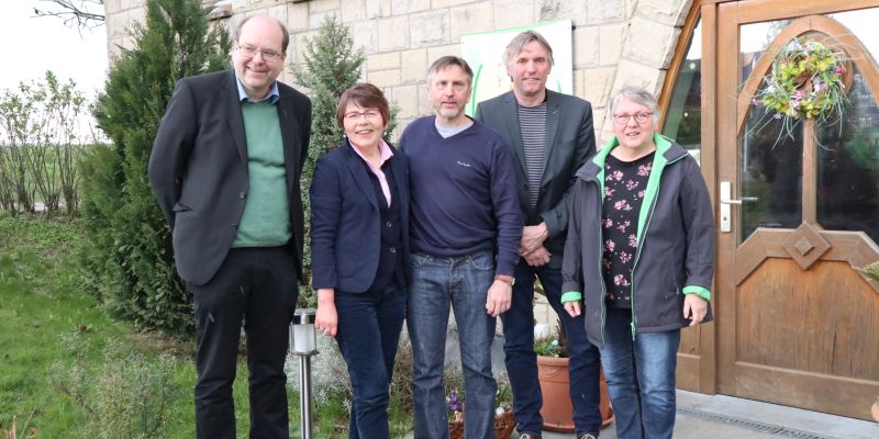 Umweltempfang der GRÜNEN in Ottenstein - Hans-Joachim Janssen und Margit Behrens-Globisch zu Gast