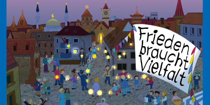 Gemeinsam Zeichen setzen für den Frieden  - Christliche Pfadfinder Stadtoldendorf verteilen Friedenslicht aus Bethlehem