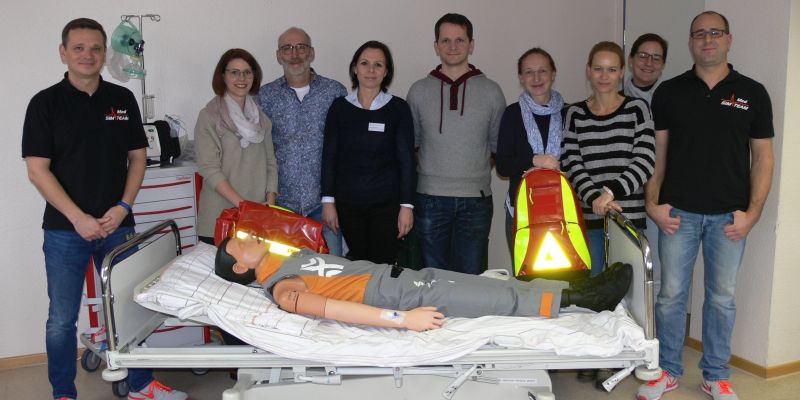 Für den Notfall bestens vorbereitet - Krankenhausinterne Ausbilder des Agaplesion  Evangelischen Krankenhaus Holzminden ausgebildet und zertifiziert