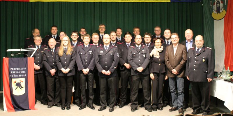 Jahreshauptversammlung der Feuerwehrkameradschaft Grünenplan e.V. und der Freiwilligen Feuerwehr Grünenplan