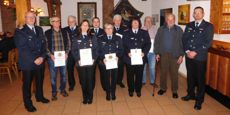 Jahreshauptversammlung der Feuerwehr Reileifzen