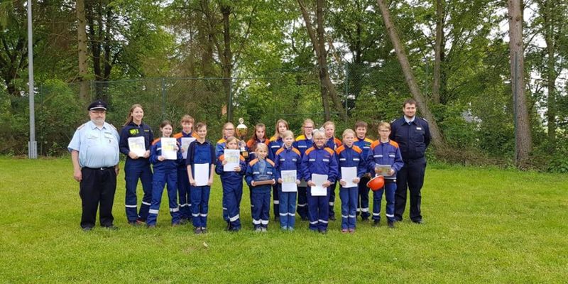 Kreiswettkämpfe der Kreisjugendfeuerwehr - Merxhausen ist Meister 2019