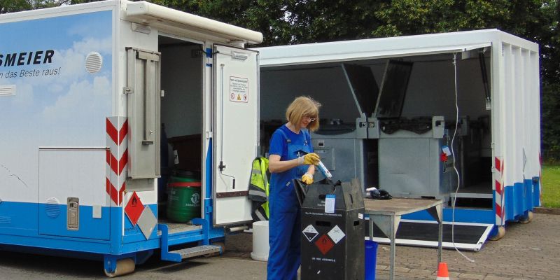 Schadstoffsammlung in den kleinen Ortschaften des Landkreises ab 11. Juni