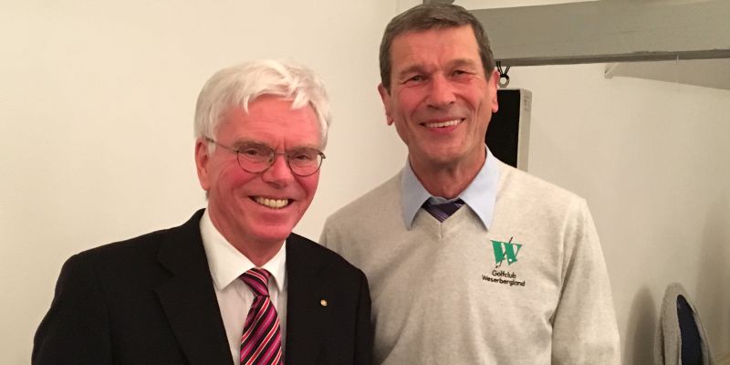Der Golfclub Weserbergland hat einen neuen Präsidenten