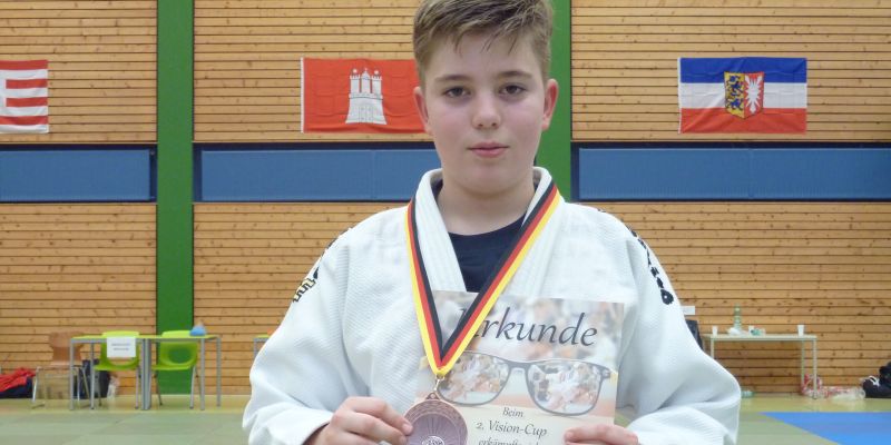 Noel Lochbühler gewinnt weitere Bronzemedaille - 3. Platz beim 2. Vision-Cup in Lengede