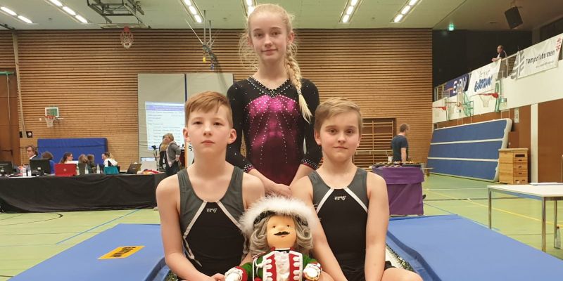 Trampolin: TSG Münchhausenstadt vertreten bei den Deutschen Doppelmini Meisterschaften