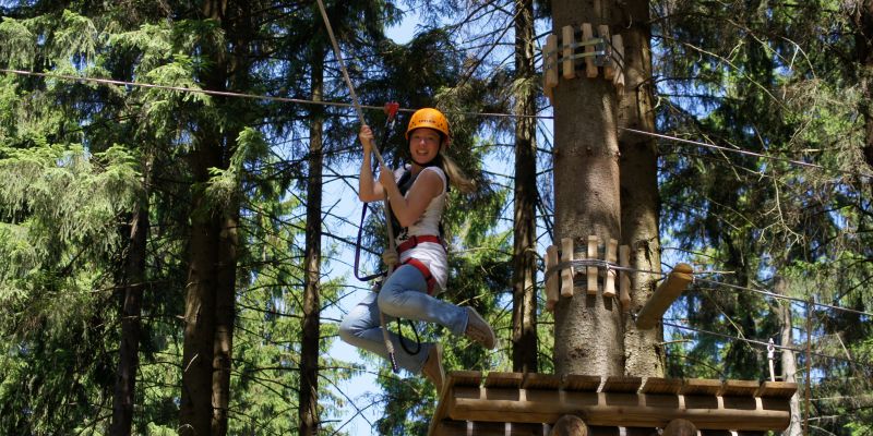 Verschobener Saisonstart im TreeRock - Abenteuerpark Hochsolling