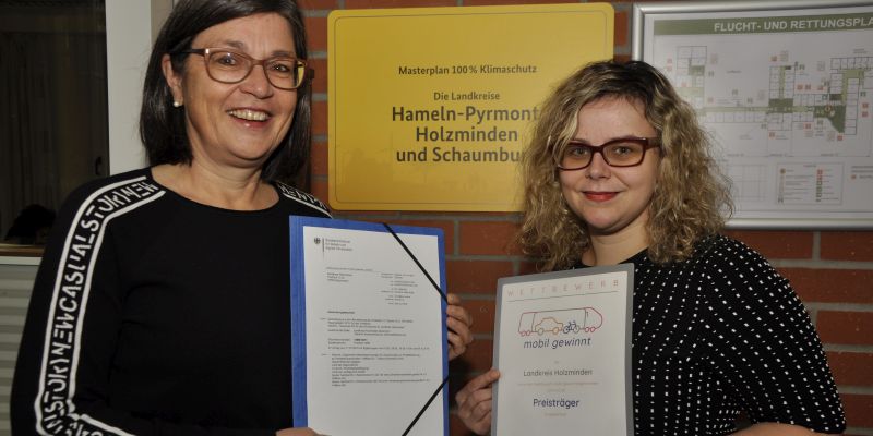 Nachhaltige Mobilität gewinnt auch in der Kreisverwaltung - Bund fördert alternative Maßnahmen zur betrieblichen Mobilität mit knapp 300.000,- Euro