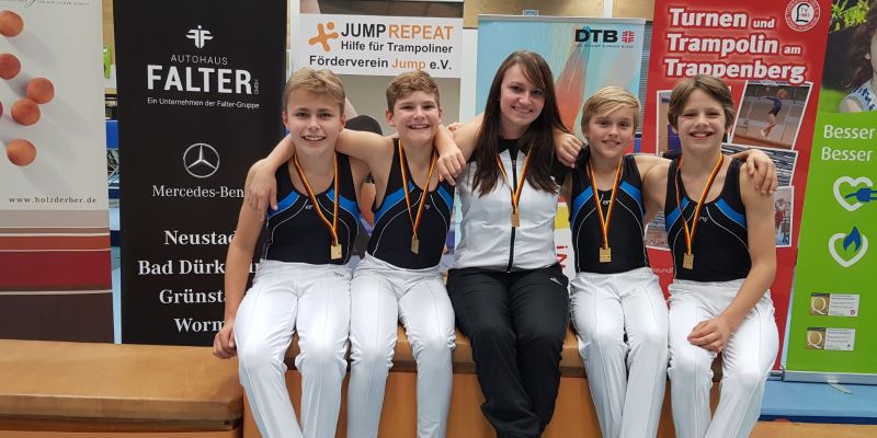 Erfolgreiche und erlebnisreiche Deutsche Meisterschaften im Trampolin