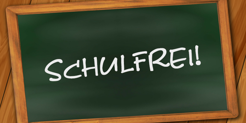 Am morgigen Freitag fällt der Schulunterricht aus