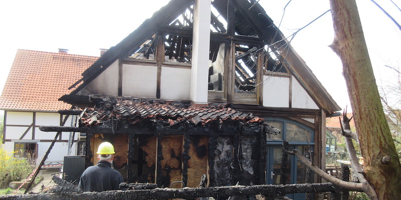 Feuer bei Coppenbrügge: Keine Hinweise auf Brandstiftung