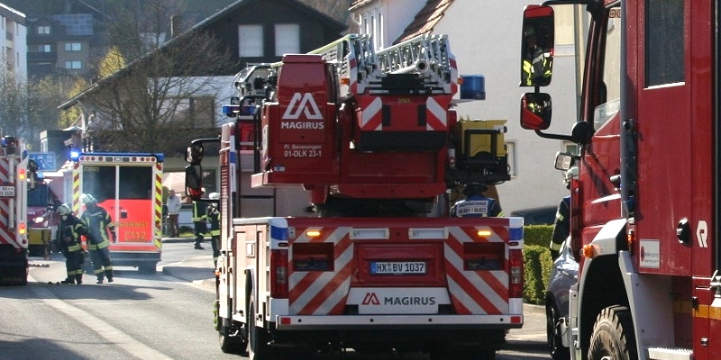 Verletzte nach Küchenbrand – Lage schnell unter Kontrolle