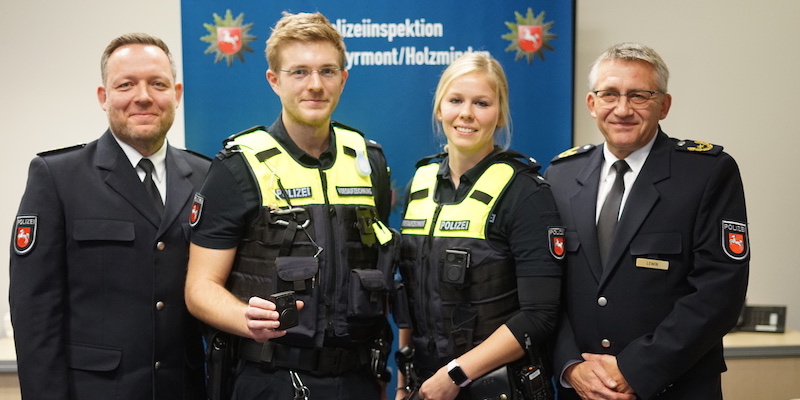 Polizeiinspektion Hameln-Pyrmont/Holzminden setzt Bodycams ein 