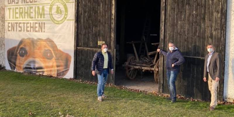 CDU-Bürgermeisterkandidat Peter Matyssek: Bauamt sollte den Erweiterungsbau des Tierheimes schnell genehmigen