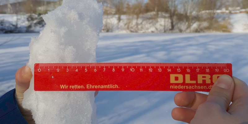 DLRG Holzminden warnt: Eisflächen nicht betreten - Beim Betreten droht Lebensgefahr