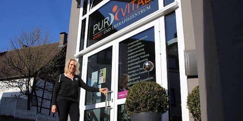 PUR VITAL Sport- und Therapiezentrum: Trainingsfläche und Kurse vorerst geschlossen