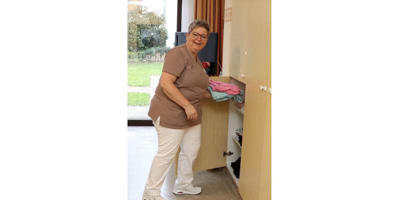 Arbeiten als Altenpflegehelferin im Albert-Schweitzer-Seniorenzentrum