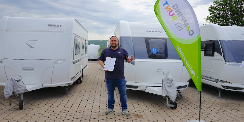 Ausgezeichnet: Caravan-Park Müller zählt zu den 150 besten Händlern in Deutschland