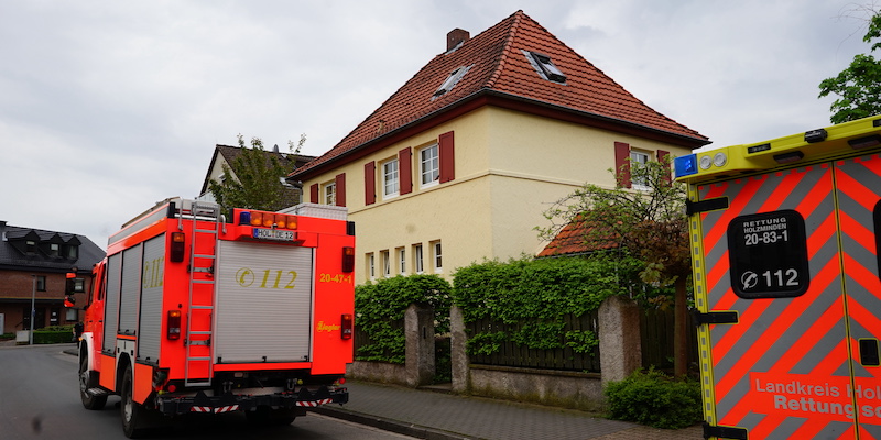 Brennende Spülmaschine sorgt für Feuerwehreinsatz