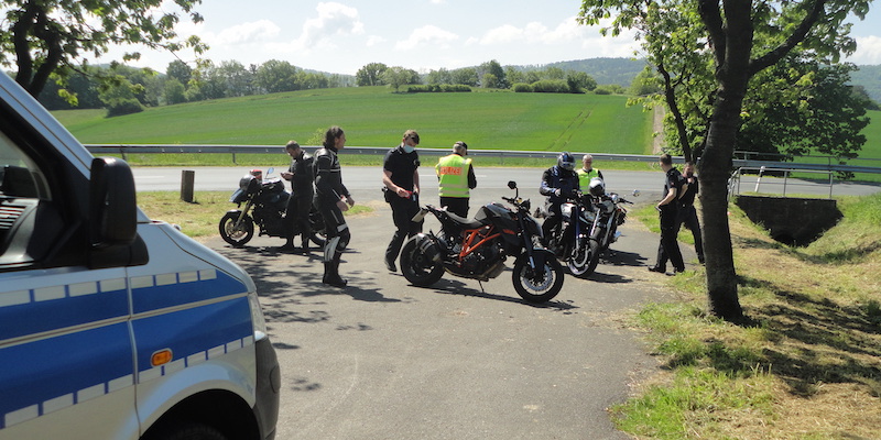 Erneut Motorradkontrollen im Landkreis Holzminden: 153 km/h bei erlaubten 70 km/h