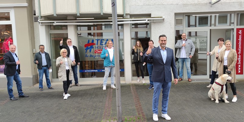 Wahlkampfbüro für Bürgermeisterkandidat Christian Belke