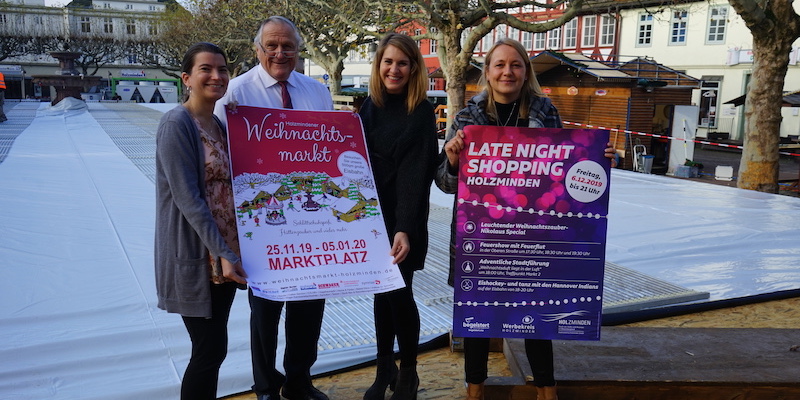 Am 25. November geht es los: Der 44. Holzmindener Weihnachtsmarkt startet 