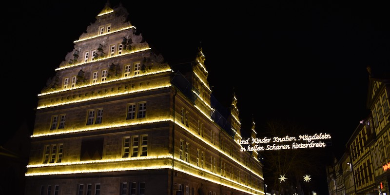 Weihnachtsstimmung in der Hamelner Innenstadt 