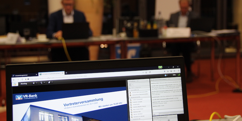 Vertreterversammlung der VR-Bank in Südniedersachsen fand digital statt