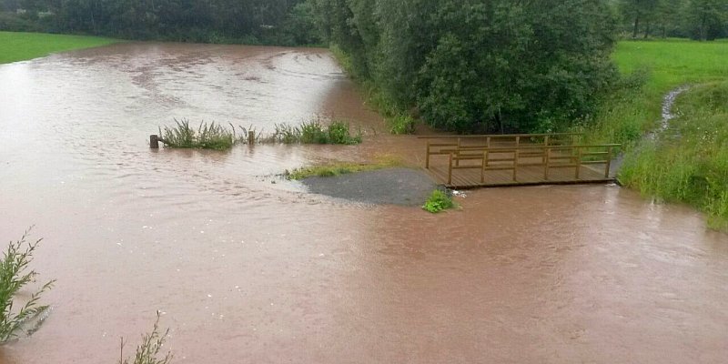 Der Eberbach hält, Stadtoldendorf bleibt (weitestgehend) trocken