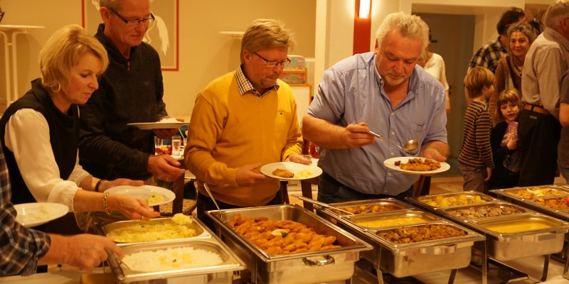 Ein Buffet voller Köstlichkeiten: Ceylonesisches Flair in Wangelnstedt