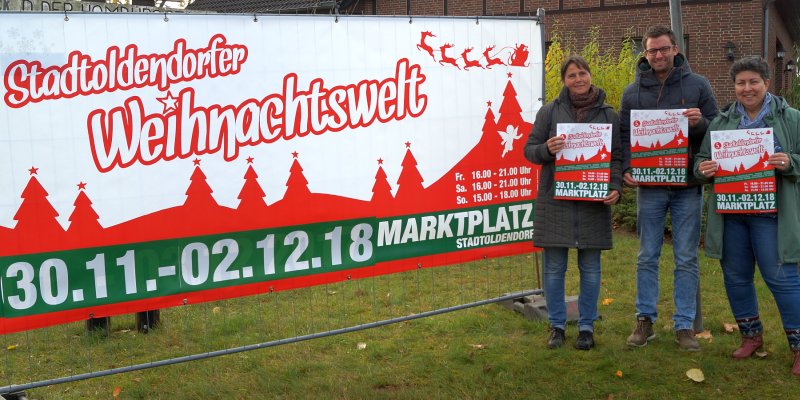 Kleines Jubiläum: Es weihnachtet zur inzwischen „5. Stadtoldendorfer Weihnachtswelt“