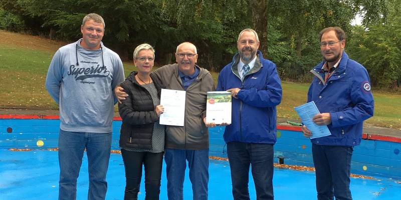 Freibad Eschershausen erhält Zuwendung für die Neugestaltung des Planschbeckens