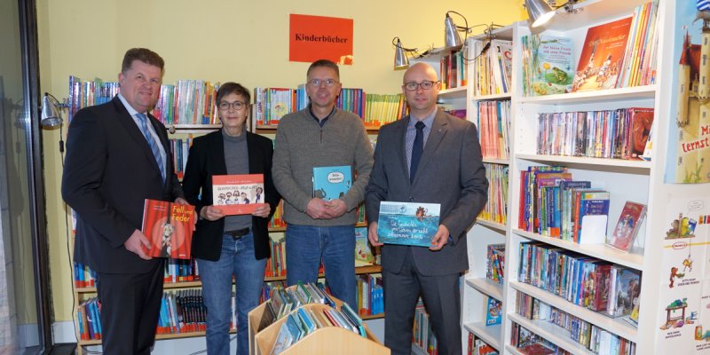 Neue Kinderbücher für  die Samtgemeindebücherei