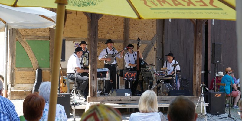 Diesen Sonntag: Mit der Sleepy Town Jazzband am Mühlenanger jazzen